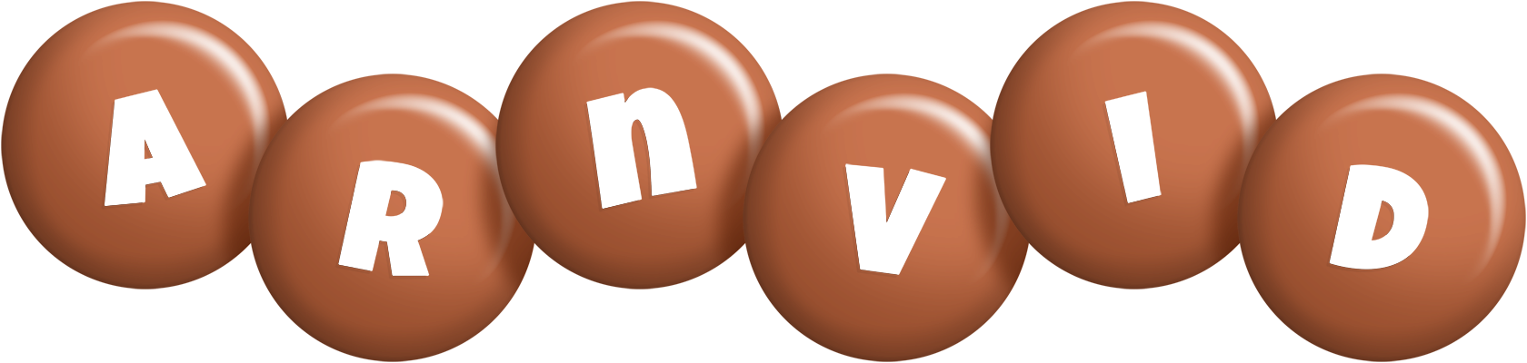 Arnvid candy-brown logo