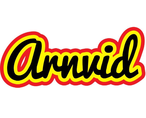 Arnvid flaming logo