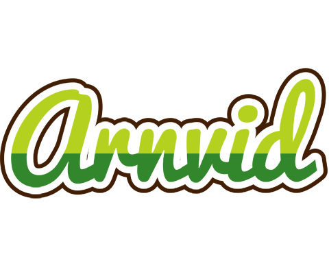 Arnvid golfing logo