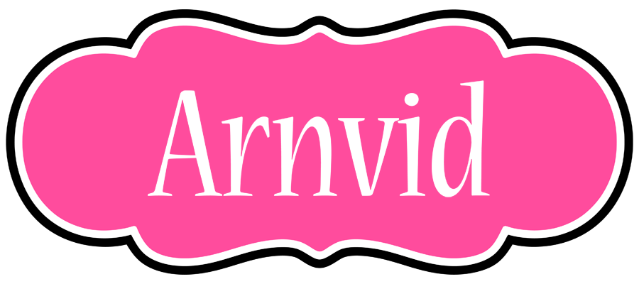 Arnvid invitation logo