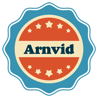Arnvid labels logo