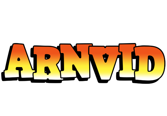 Arnvid sunset logo