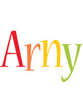Arny birthday logo