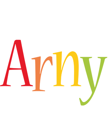 Arny birthday logo