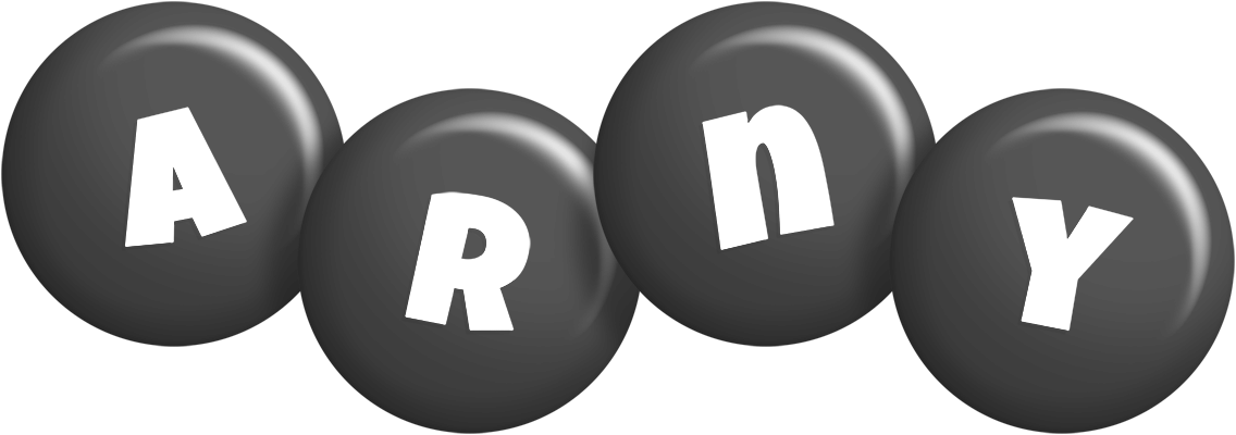 Arny candy-black logo