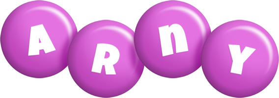 Arny candy-purple logo