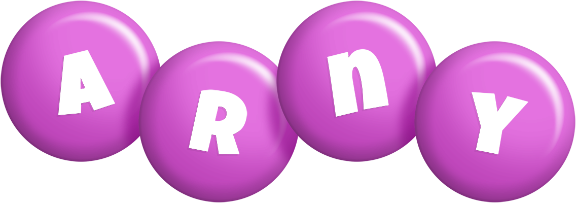 Arny candy-purple logo