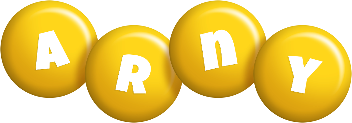 Arny candy-yellow logo