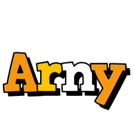 Arny cartoon logo