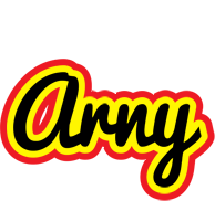 Arny flaming logo