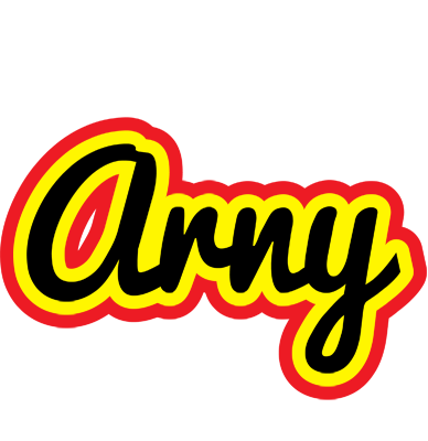 Arny flaming logo