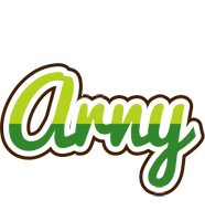 Arny golfing logo