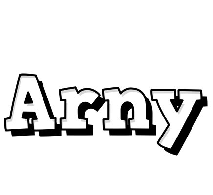 Arny snowing logo
