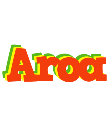 Aroa bbq logo
