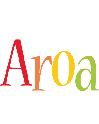 Aroa birthday logo