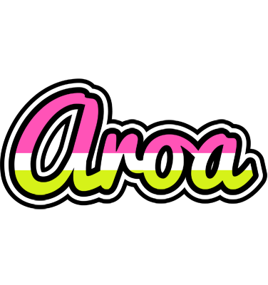 Aroa candies logo