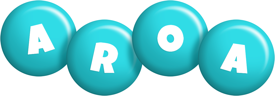 Aroa candy-azur logo