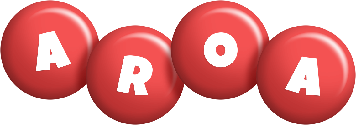Aroa candy-red logo