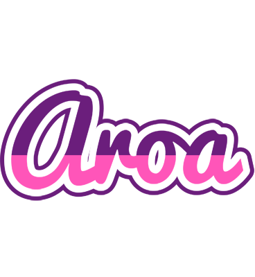 Aroa cheerful logo