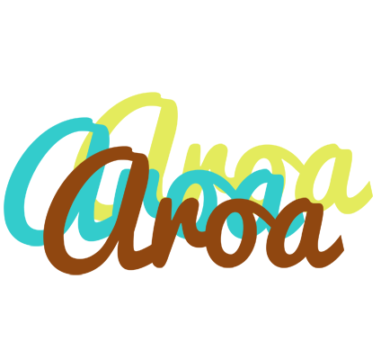 Aroa cupcake logo