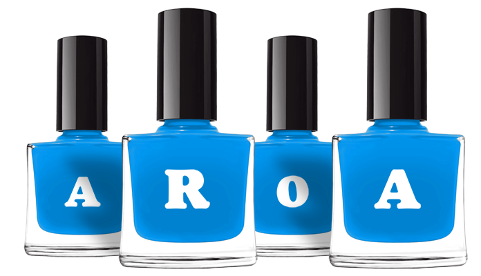 Aroa glossy logo
