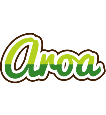 Aroa golfing logo