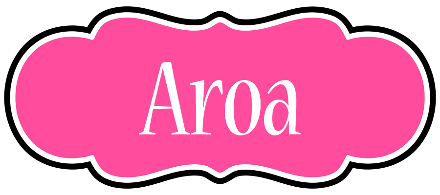 Aroa invitation logo