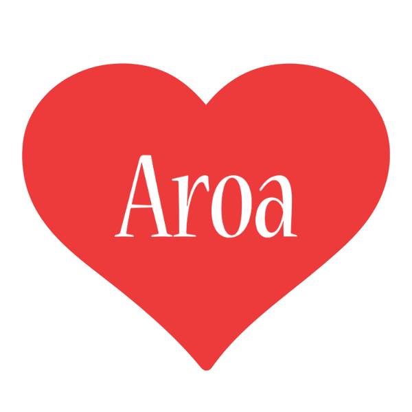 Aroa love logo