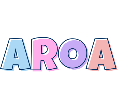 Aroa pastel logo