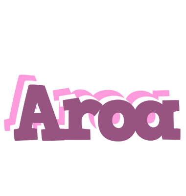 Aroa relaxing logo