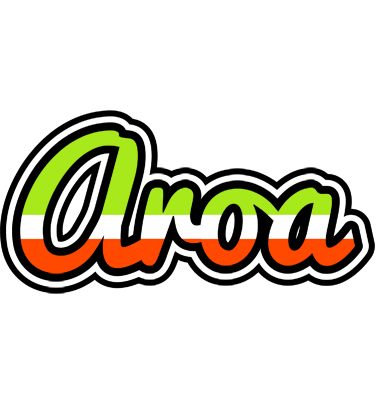 Aroa superfun logo