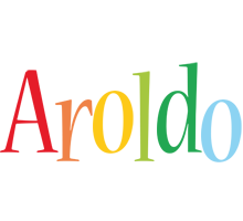 Aroldo birthday logo