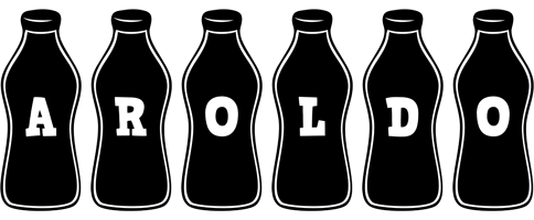 Aroldo bottle logo