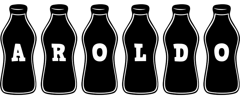 Aroldo bottle logo
