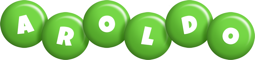 Aroldo candy-green logo