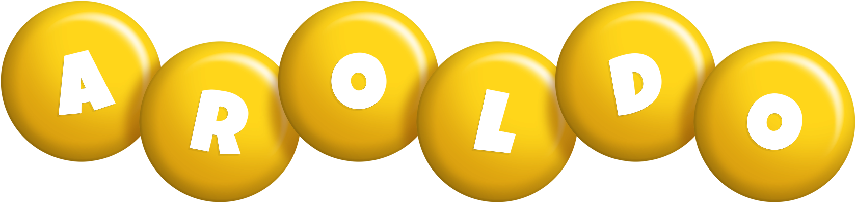 Aroldo candy-yellow logo
