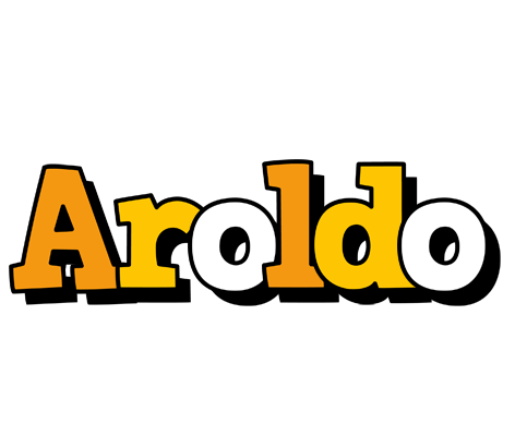 Aroldo cartoon logo