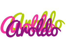 Aroldo flowers logo
