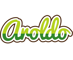 Aroldo golfing logo