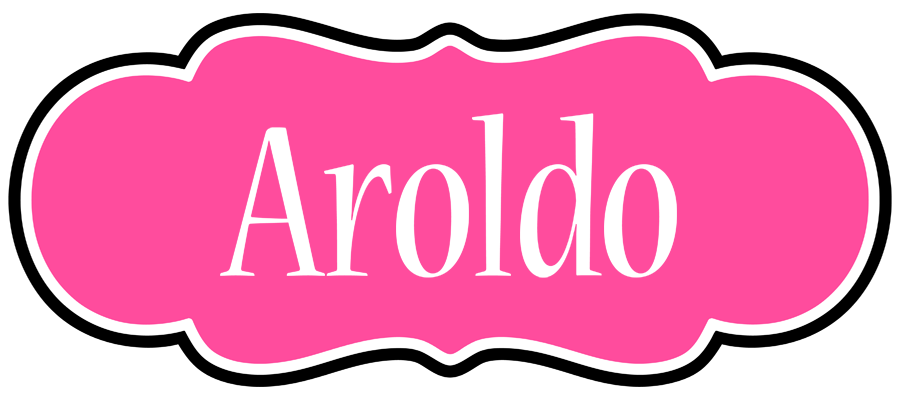 Aroldo invitation logo
