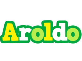 Aroldo soccer logo