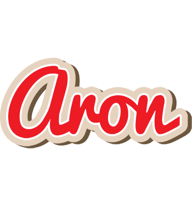 Aron chocolate logo