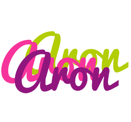Aron flowers logo