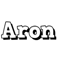 Aron snowing logo