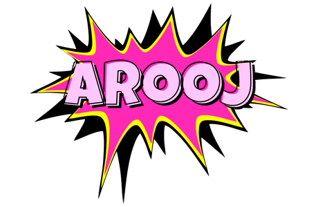 Arooj badabing logo