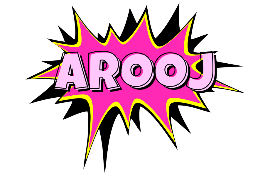 Arooj badabing logo