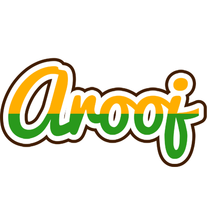 Arooj banana logo