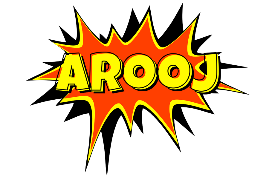 Arooj bazinga logo