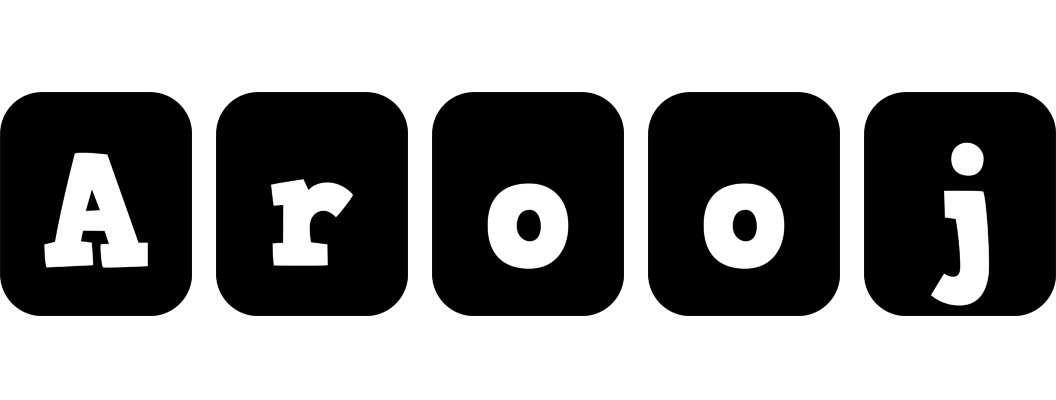 Arooj box logo