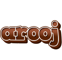 Arooj brownie logo